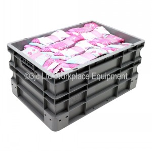 Heavy Duty Stacking Euro Box 60cm 55 Litre